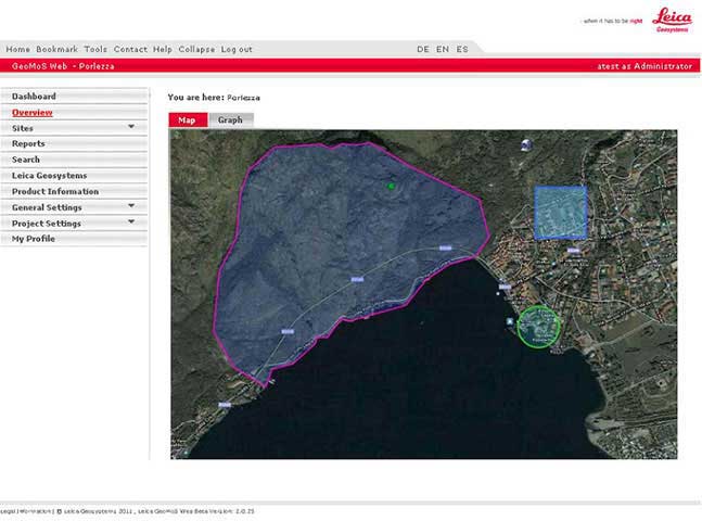 GPS Monitoring data web application
